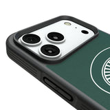 Michigan State University Spartans Personalized Stripe Bump Phone Case for Apple iPhone