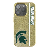 Michigan State University Spartans Sidebar Bling Phone Case for Apple iPhone