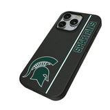 Michigan State University Spartans Sidebar MagSafe Compatible Phone Case for Apple iPhone