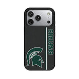 Michigan State University Spartans Sidebar MagSafe Compatible Phone Case for Apple iPhone