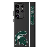 Michigan State University Spartans Sidebar MagSafe Compatible Phone Case for Samsung Galaxy