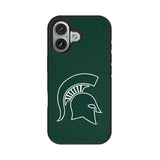 Michigan State University Spartans Solid Bump Phone Case for Apple iPhone