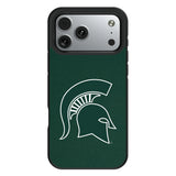 Michigan State University Spartans Solid Bump Phone Case for Apple iPhone