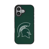Michigan State University Spartans Solid Bump Phone Case for Apple iPhone