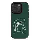 Michigan State University Spartans Solid Bump Phone Case for Apple iPhone