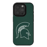 Michigan State University Spartans Solid Bump Phone Case for Apple iPhone