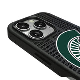 Michigan State University Spartans Text Backdrop MagSafe Compatible Phone Case for Apple iPhone