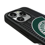 Michigan State University Spartans Text Backdrop MagSafe Compatible Phone Case for Apple iPhone