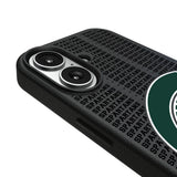 Michigan State University Spartans Text Backdrop MagSafe Compatible Phone Case for Apple iPhone