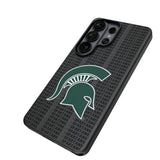 Michigan State University Spartans Text Backdrop MagSafe Compatible Phone Case for Samsung Galaxy