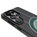 Michigan State University Spartans Text Backdrop MagSafe Compatible Phone Case for Samsung Galaxy