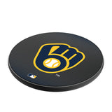 Milwaukee Brewers Linen 15-Watt Wireless Charger