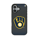 Milwaukee Brewers Linen Bump Phone Case for Apple iPhone