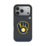Milwaukee Brewers Linen Bump Phone Case for Apple iPhone