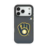 Milwaukee Brewers Linen Bump Phone Case for Apple iPhone