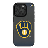 Milwaukee Brewers Linen Bump Phone Case for Apple iPhone