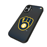 Milwaukee Brewers Linen MagSafe Compatible Phone Case for Apple iPhone
