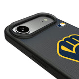Milwaukee Brewers Linen MagSafe Compatible Phone Case for Apple iPhone
