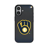 Milwaukee Brewers Linen MagSafe Compatible Phone Case for Apple iPhone