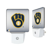 Milwaukee Brewers Linen Night Light 2-Pack