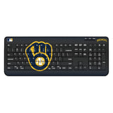 Milwaukee Brewers Linen Wireless USB Keyboard