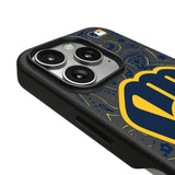 Milwaukee Brewers Paisley MagSafe Compatible Phone Case for Apple iPhone