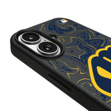 Milwaukee Brewers Paisley MagSafe Compatible Phone Case for Apple iPhone
