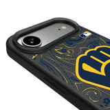 Milwaukee Brewers Paisley MagSafe Compatible Phone Case for Apple iPhone