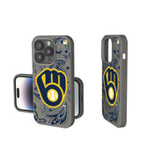Milwaukee Brewers Paisley Soft Touch Phone Case for Apple iPhone