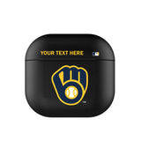 Milwaukee Brewers Personalized Insignia AirPod Case Cover