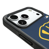 Milwaukee Brewers Personalized Stripe Bump Phone Case for Apple iPhone