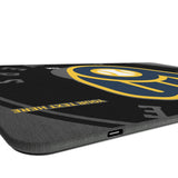 Milwaukee Brewers Personalized Tilt 15-Watt Wireless Charger and Mouse Pad