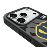 Milwaukee Brewers Personalized Tilt Bump Phone Case for Apple iPhone