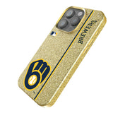 Milwaukee Brewers Sidebar Bling Phone Case for Apple iPhone