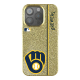 Milwaukee Brewers Sidebar Bling Phone Case for Apple iPhone