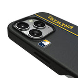 Milwaukee Brewers Sidebar MagSafe Compatible Phone Case for Apple iPhone