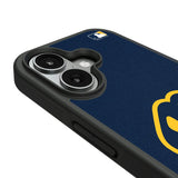 Milwaukee Brewers Solid Bump Phone Case for Apple iPhone