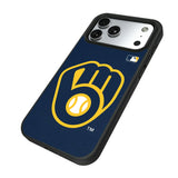 Milwaukee Brewers Solid Bump Phone Case for Apple iPhone