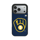 Milwaukee Brewers Solid Bump Phone Case for Apple iPhone