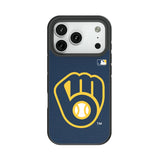 Milwaukee Brewers Solid Bump Phone Case for Apple iPhone