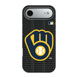 Milwaukee Brewers Text Backdrop Bump Phone Case for Apple iPhone