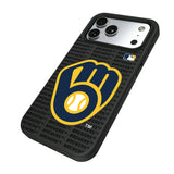 Milwaukee Brewers Text Backdrop Bump Phone Case for Apple iPhone