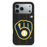 Milwaukee Brewers Text Backdrop Bump Phone Case for Apple iPhone
