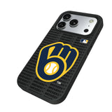 Milwaukee Brewers Text Backdrop Bump Phone Case for Apple iPhone