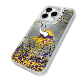 Minnesota Vikings Confetti Glitter Phone Case for Apple iPhone