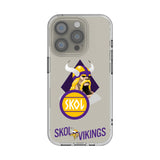 Minnesota Vikings Deco Clear Phone Case for Apple iPhone