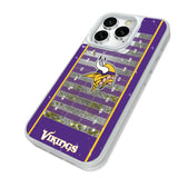 Minnesota Vikings Field Glitter Phone Case for Apple iPhone