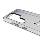 Minnesota Vikings Linen Clear Phone Case for Samsung Galaxy