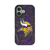 Minnesota Vikings Paisley Bump Phone Case for Apple iPhone