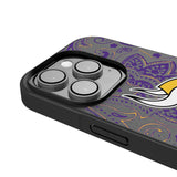 Minnesota Vikings Paisley Bump Phone Case for Apple iPhone